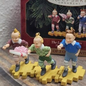 Set of Three Ornaments The Lollipop Guild Wizard Oz Hallmark Keepsake